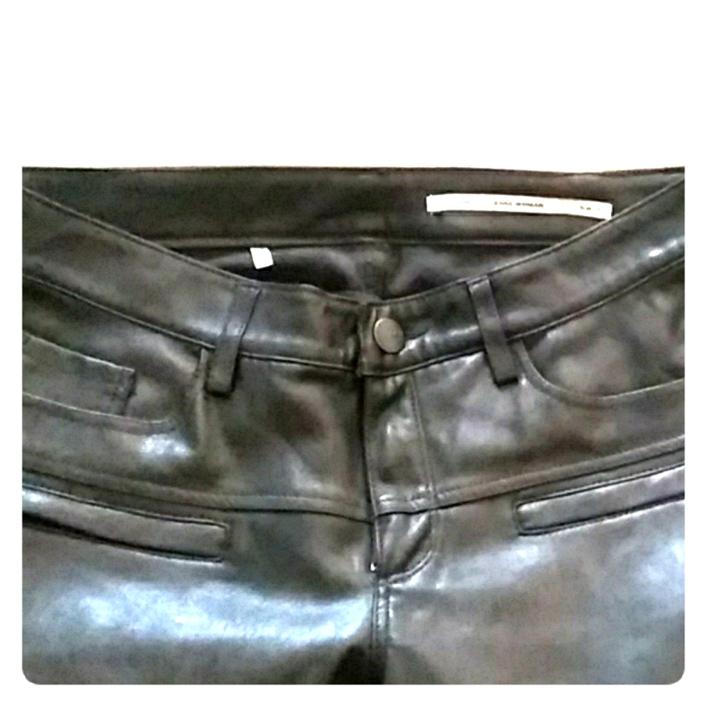 Zara faux Leather skinny pants Jeggings